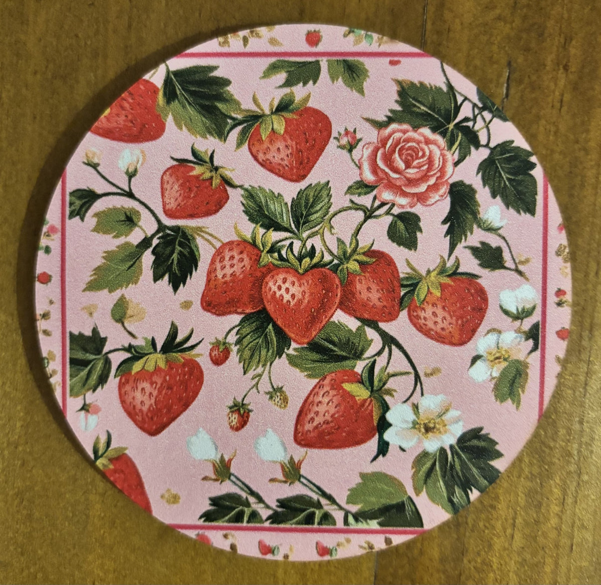 Candle Coaster - Berry Fields