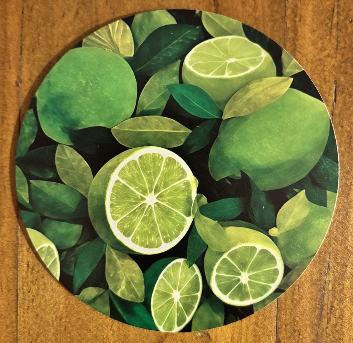 Candle Coaster - Limes