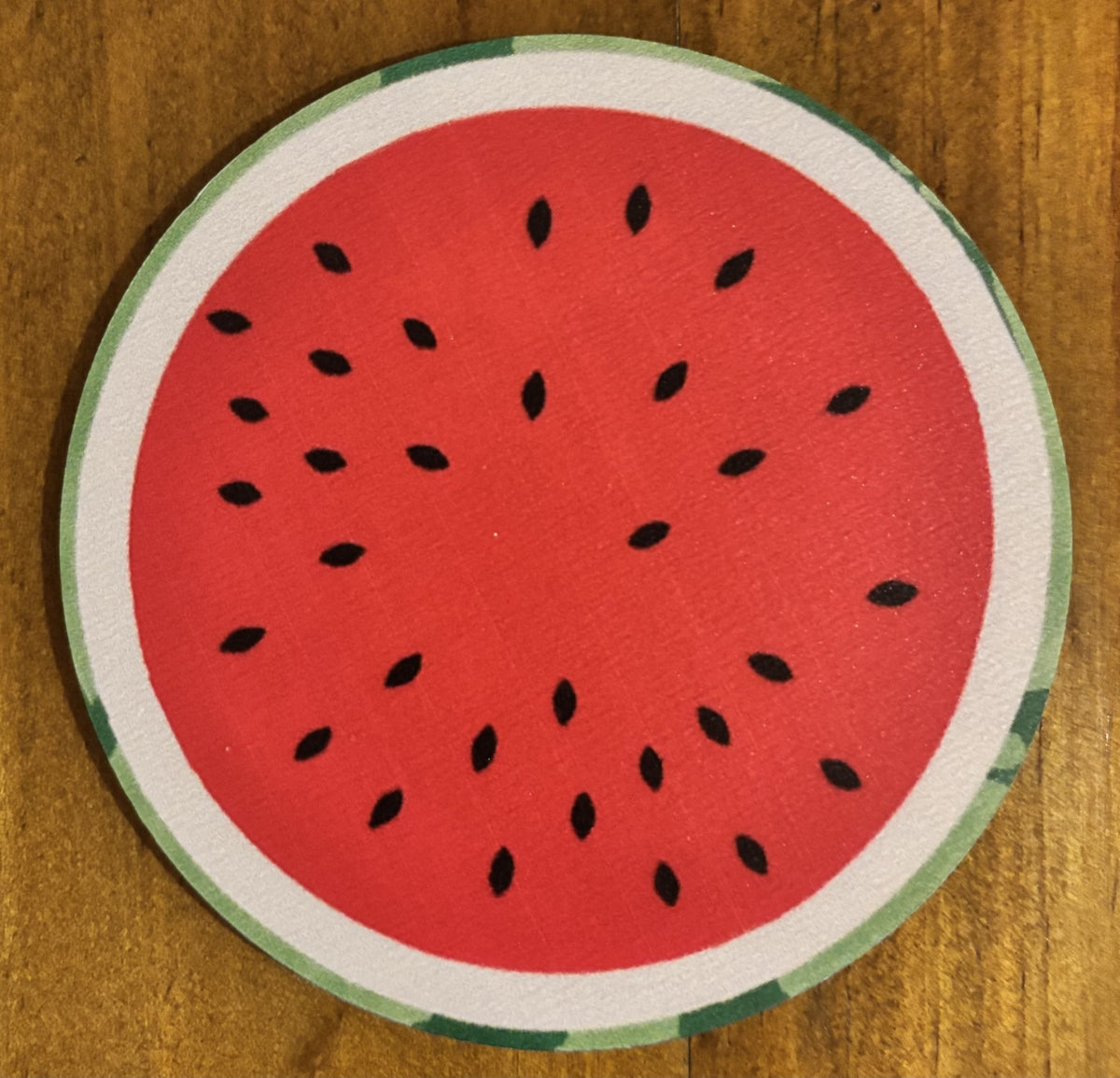 Candle Coaster - Watermelon